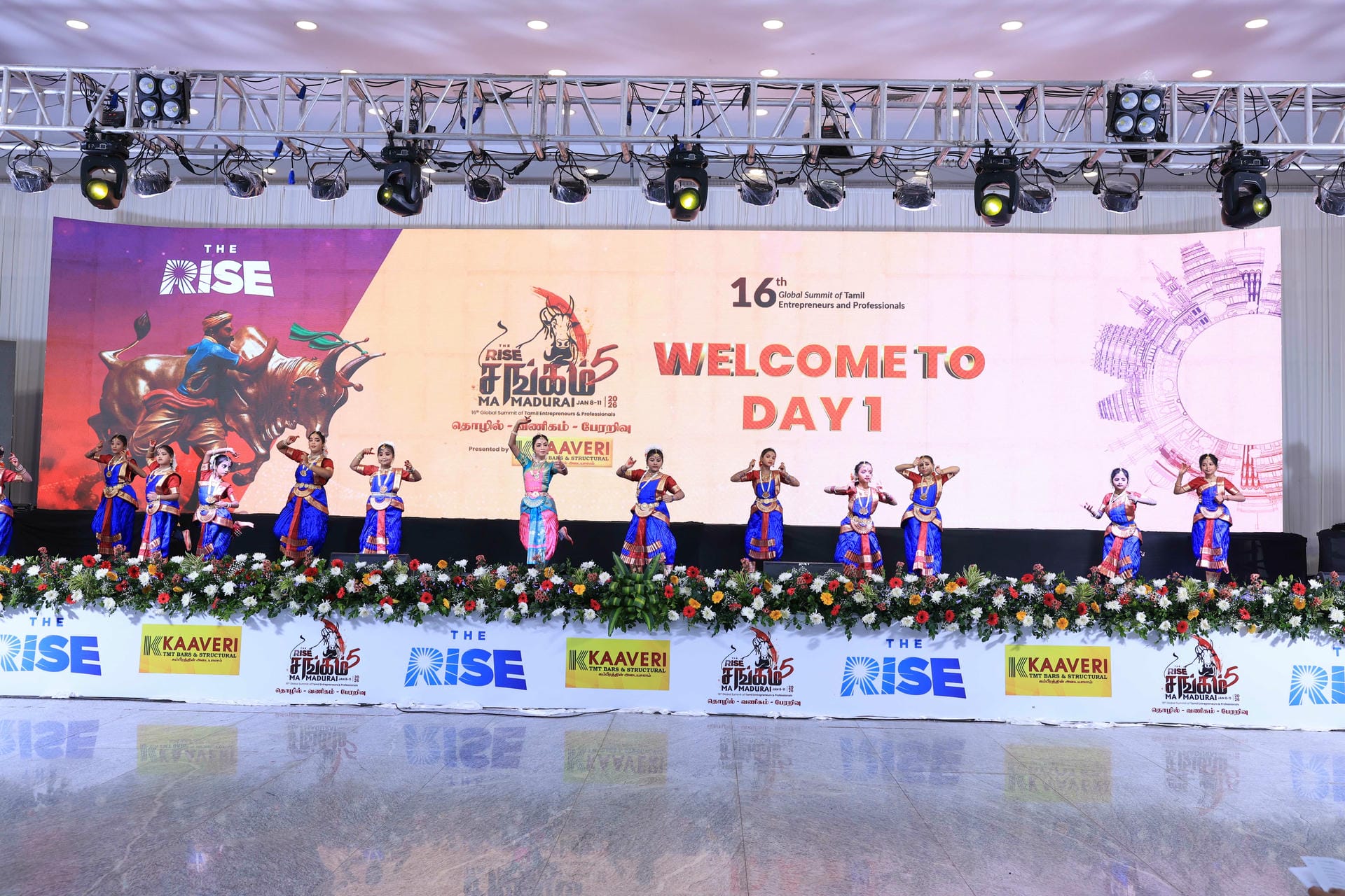 The Rise 16th Global Summit (Sangam5), Madurai, India, 2026 — Photo 1 of 45